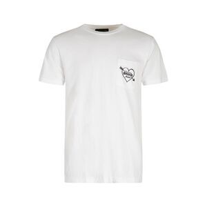 LOCAL AUTHORITY Chateau Amour Hotel Pocket T-Shirt Men WHITE T-Shirts